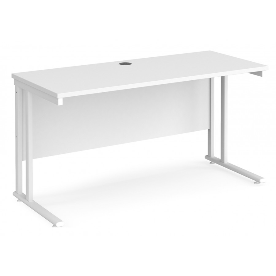 Maestro 600mm Deep Straight Office Desk